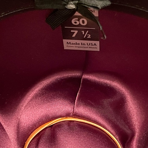 Stetson John Wayne Stageline Black 7  1/2 - Picture 13 of 16